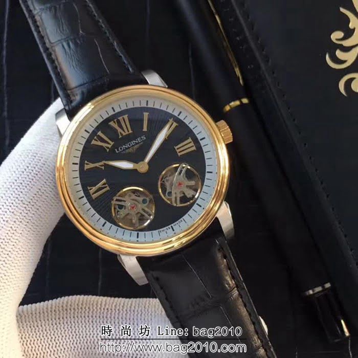 LONGINES浪琴 卓越飛輪 全自動機械 男士腕表 WSS1849